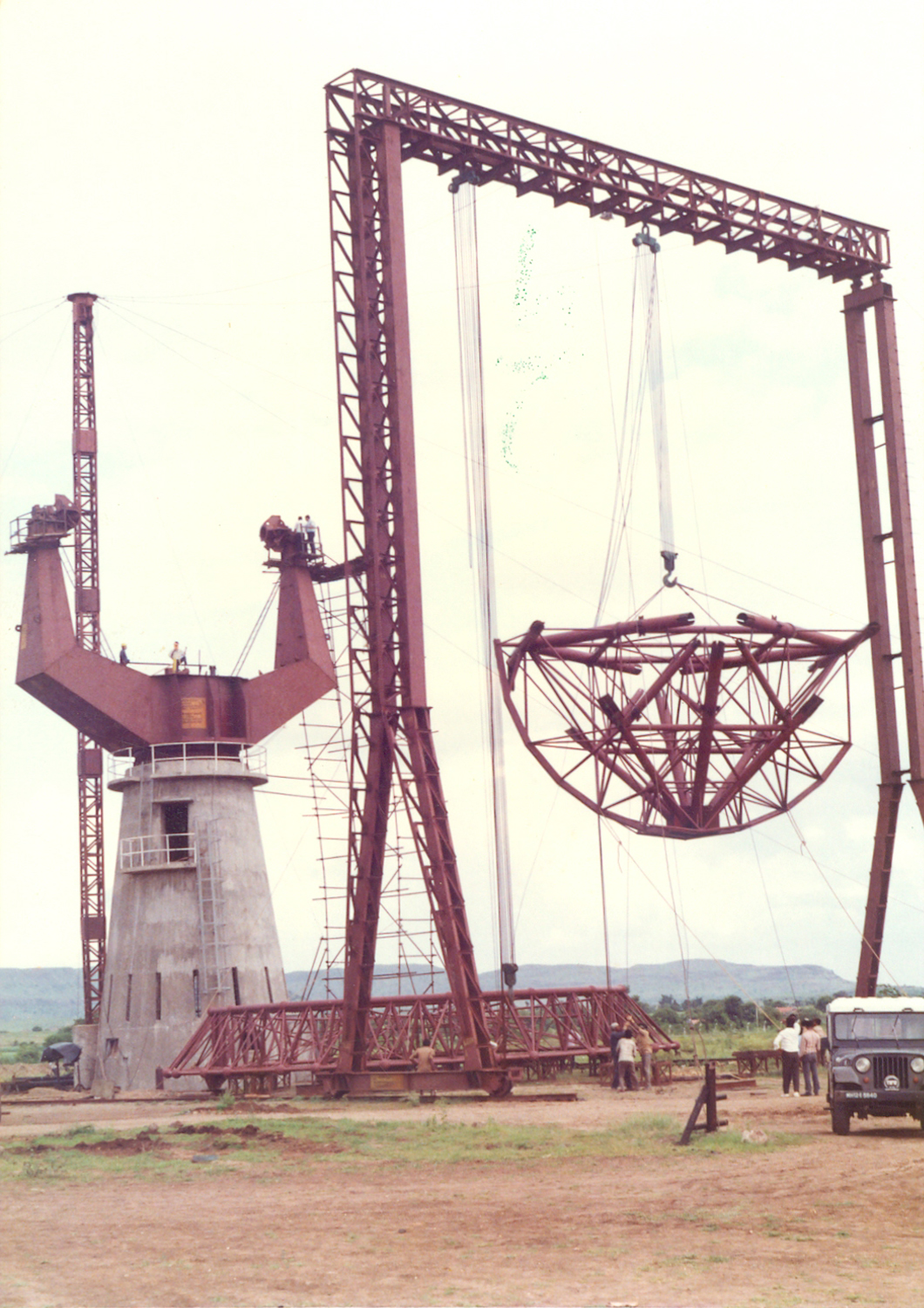 GMRT Construction at Khodad