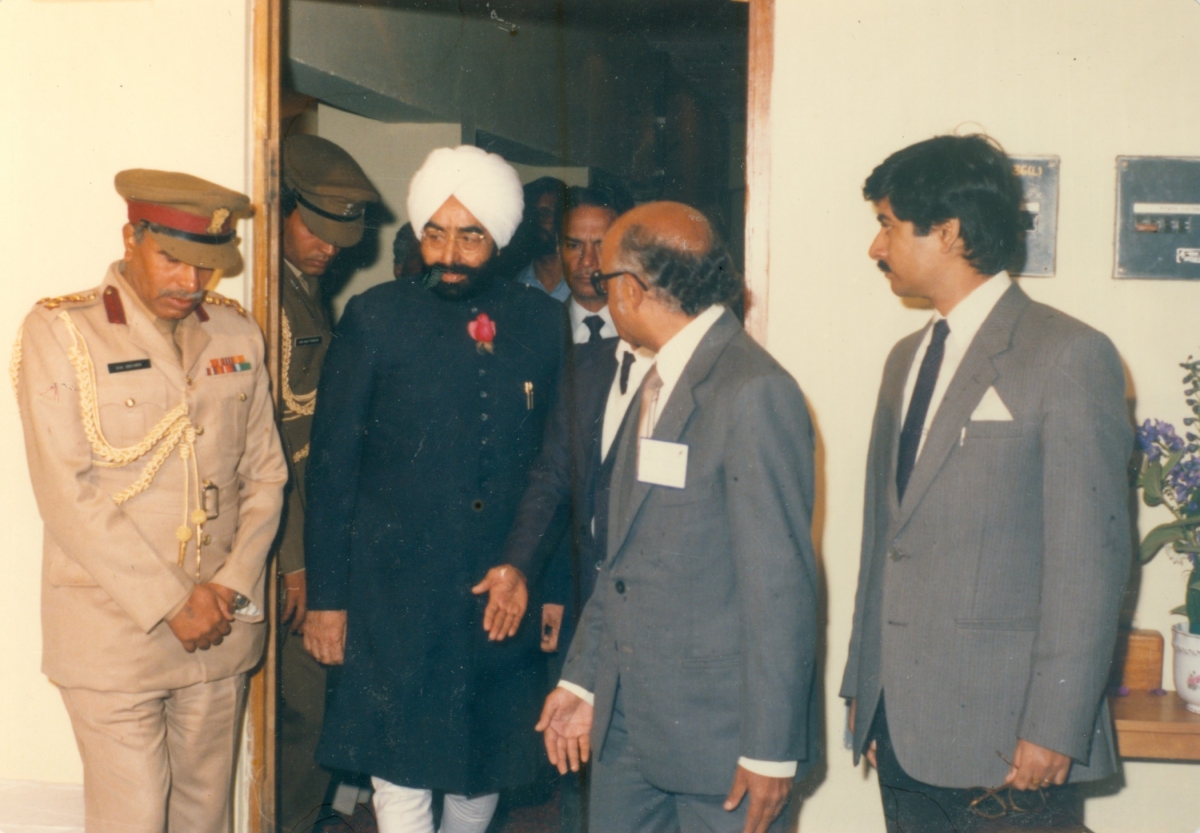 President visit to Radio Astronomy Centre