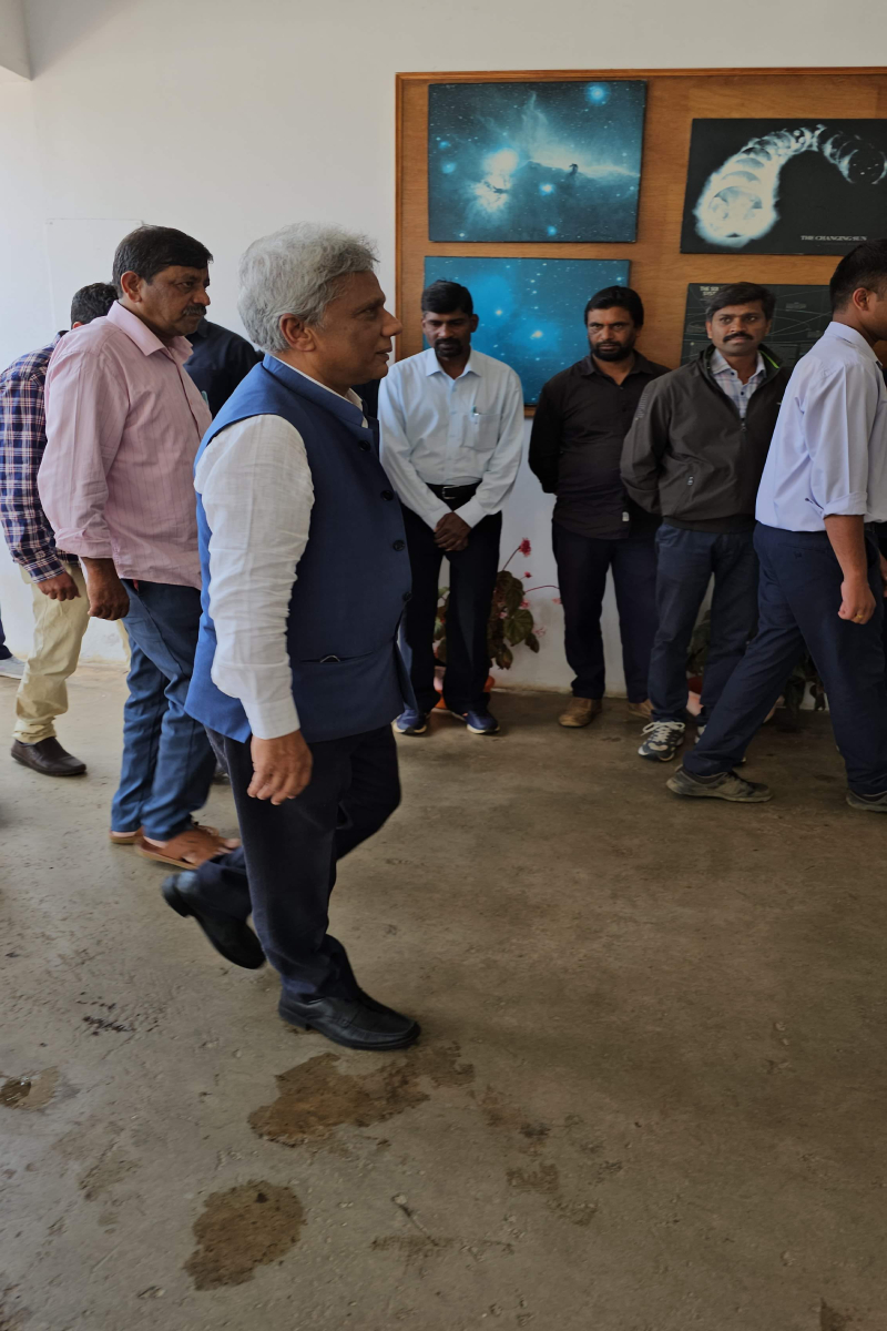 Dr. Ajit Kumar Mohanty, Secretary DAE Visit - April 2024